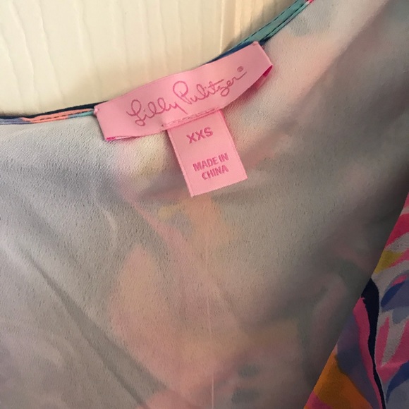 NWT Lilly Pulitzer Marianna Wrap Dress XXS - Picture 5 of 6